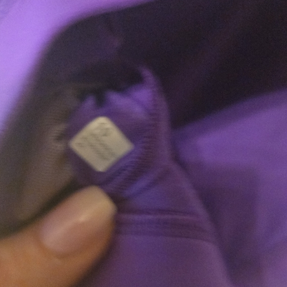 Lululemon Purple Sports Bra Strappy Back - Picture 4 of 5